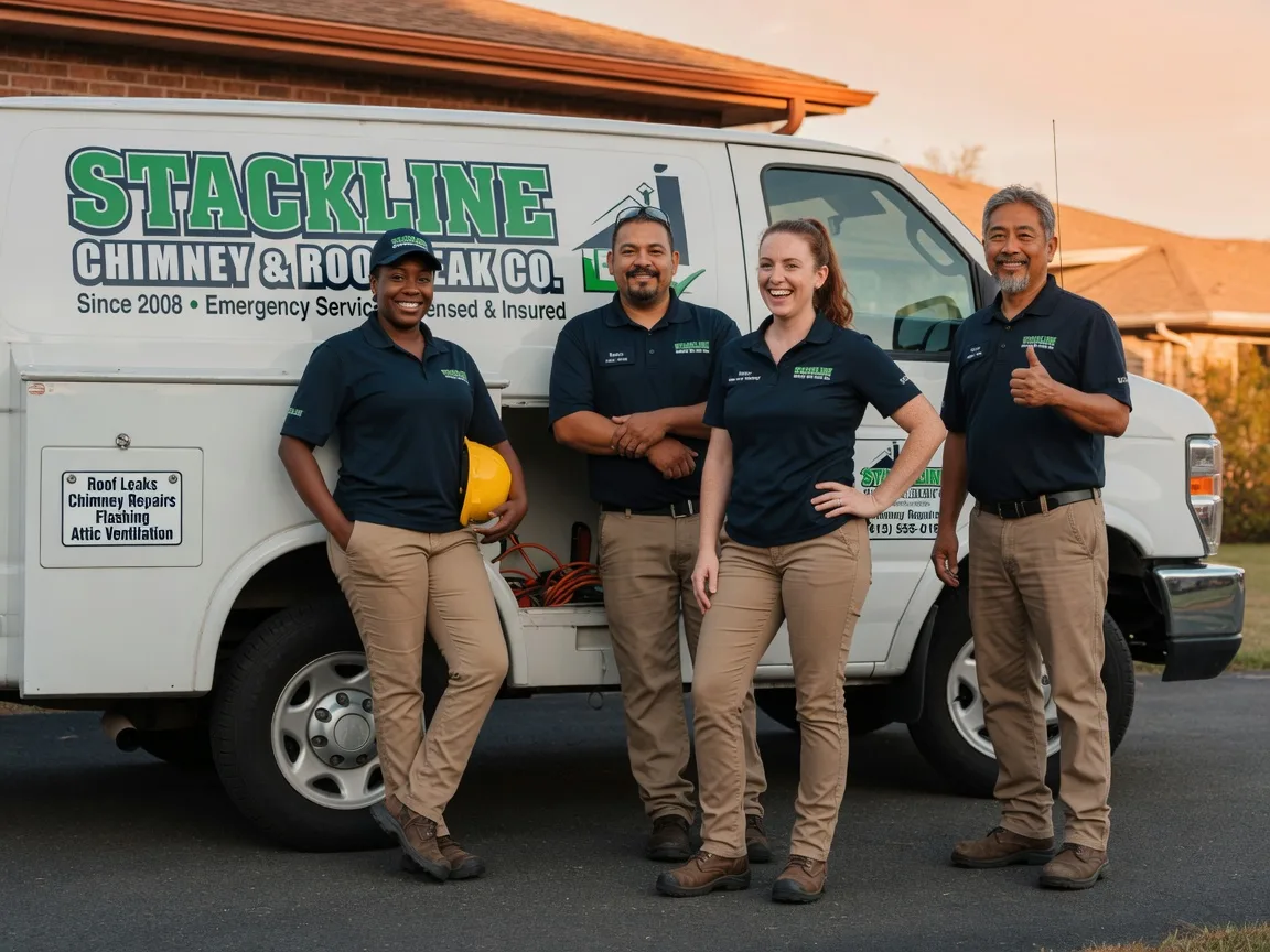 Chimney flashing repair company in Hawkins, WI